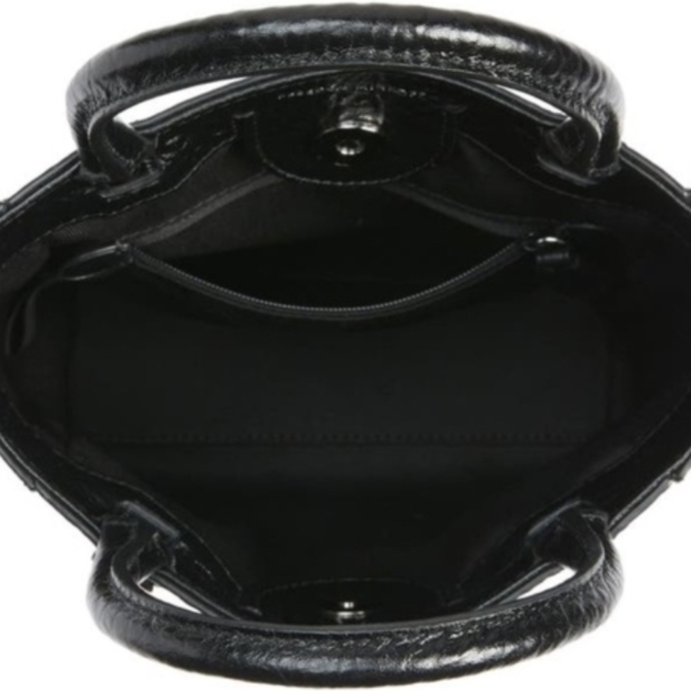 Rebecca Minkoff Black Textured Leather Tote - Picture 15 of 15